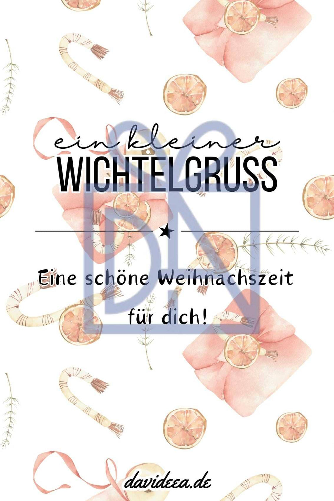 ein kleiner Wichtelgruss (3) Etikett Davideea
