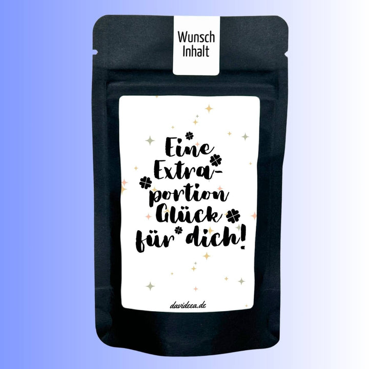 Eine Extraportion Glück für dich Tütchen Mein Shop