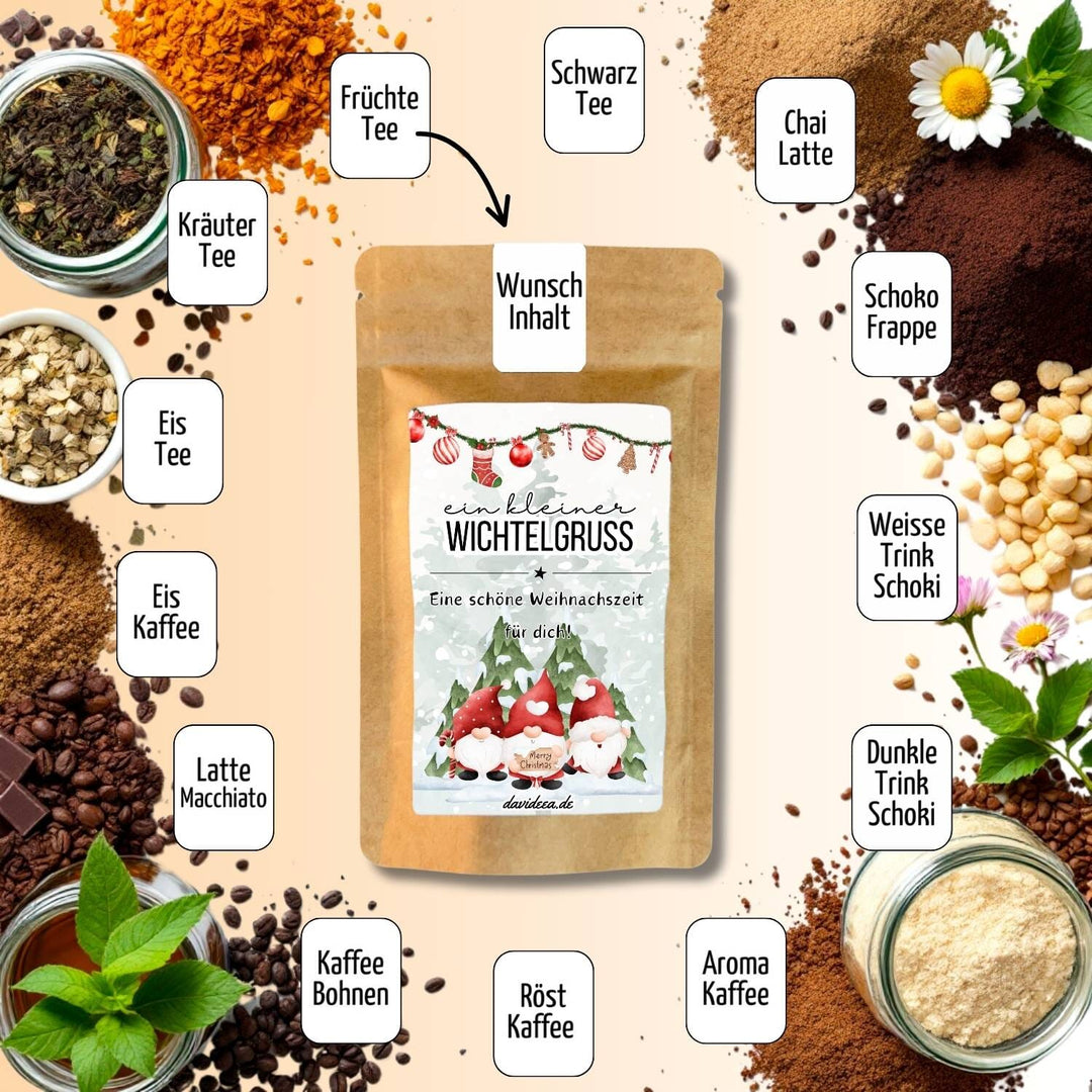 kleiner Wichtelgruss (3 Wichtel) Tütchen Mein Shop