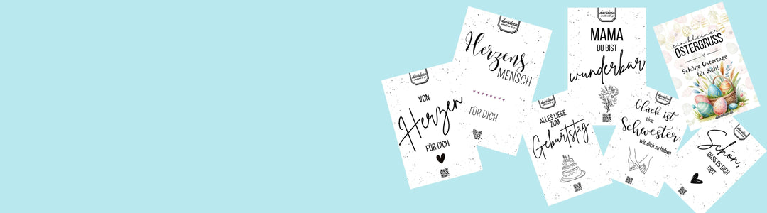 Etiketten zum Kleben