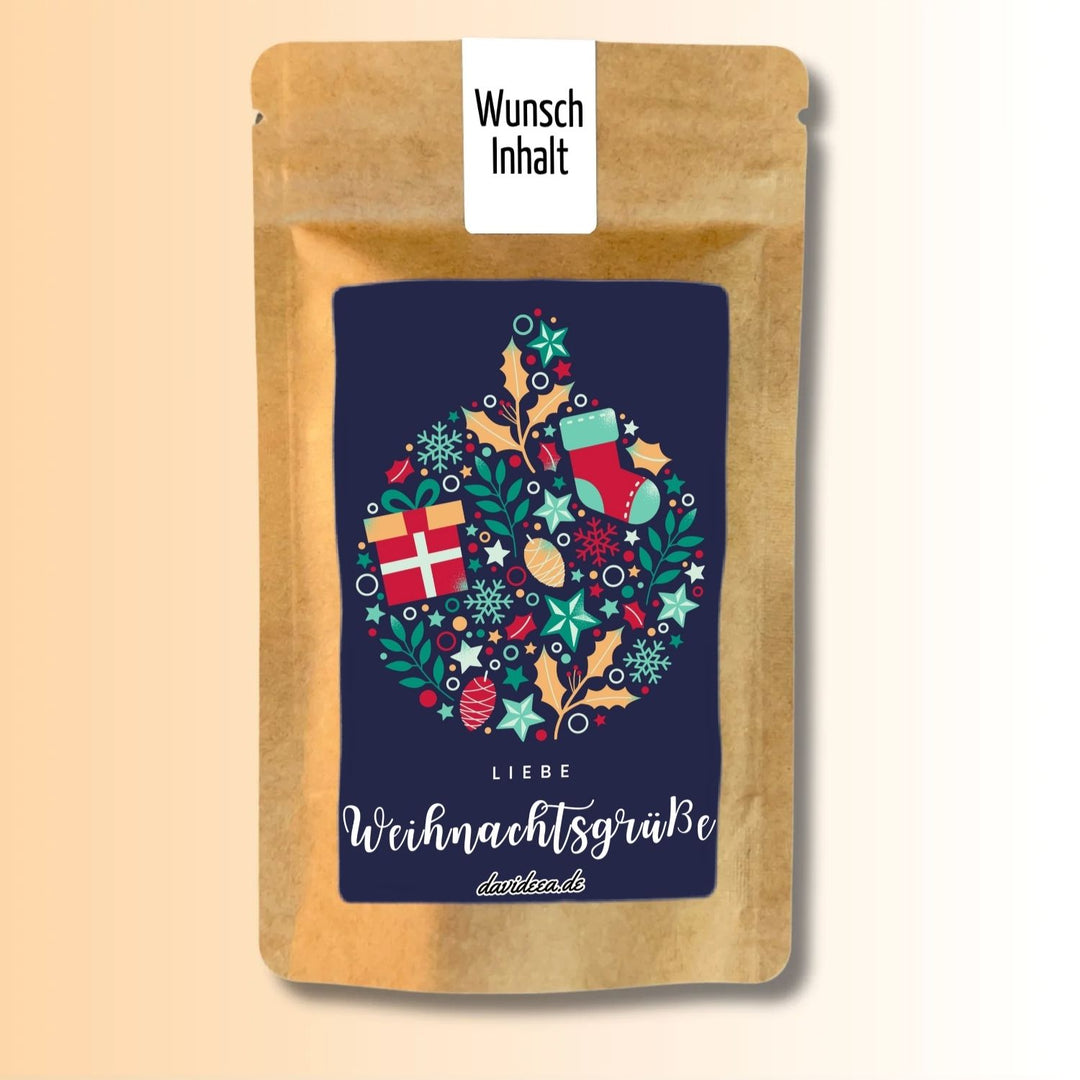 Liebe Weihnachtsgrüsse (blau)