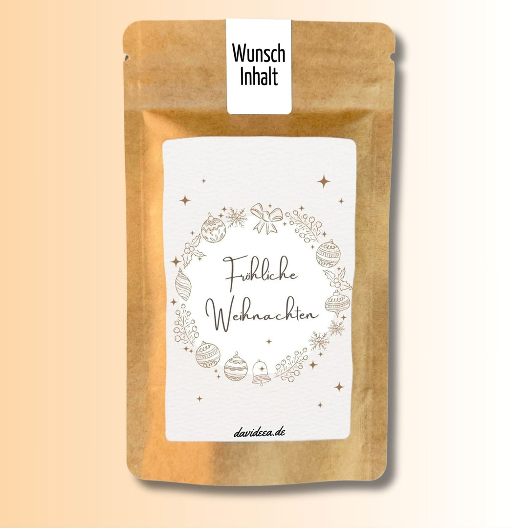 Fröhliche Weihnachten (beige)