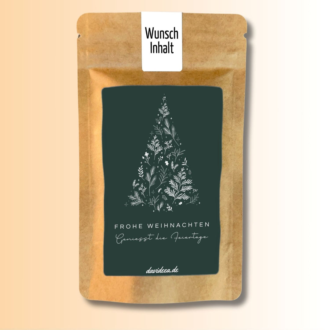Frohe Weihnachten (grün/weiß)