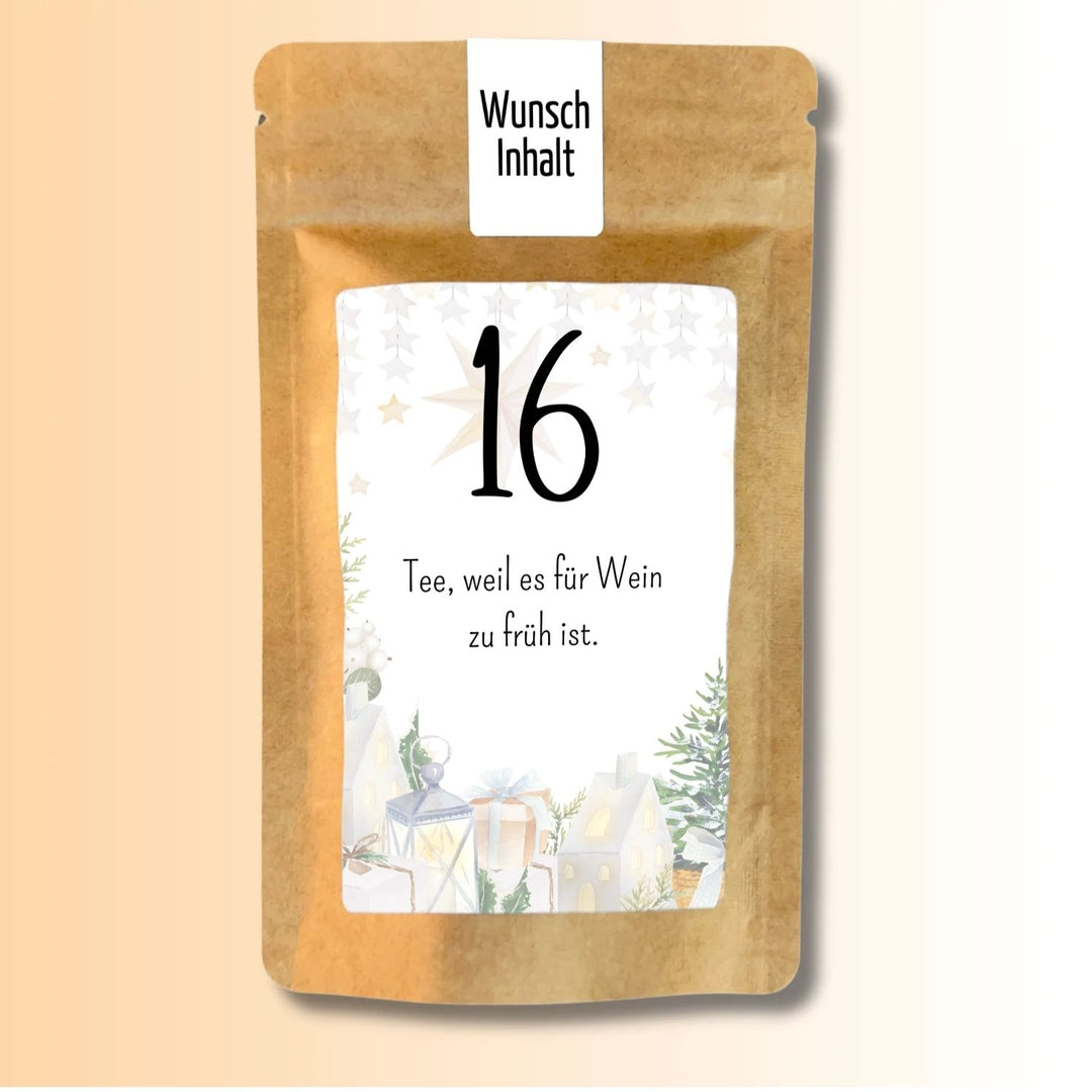 Adventskalender Version Sprüche Tütchen Nr. 16
