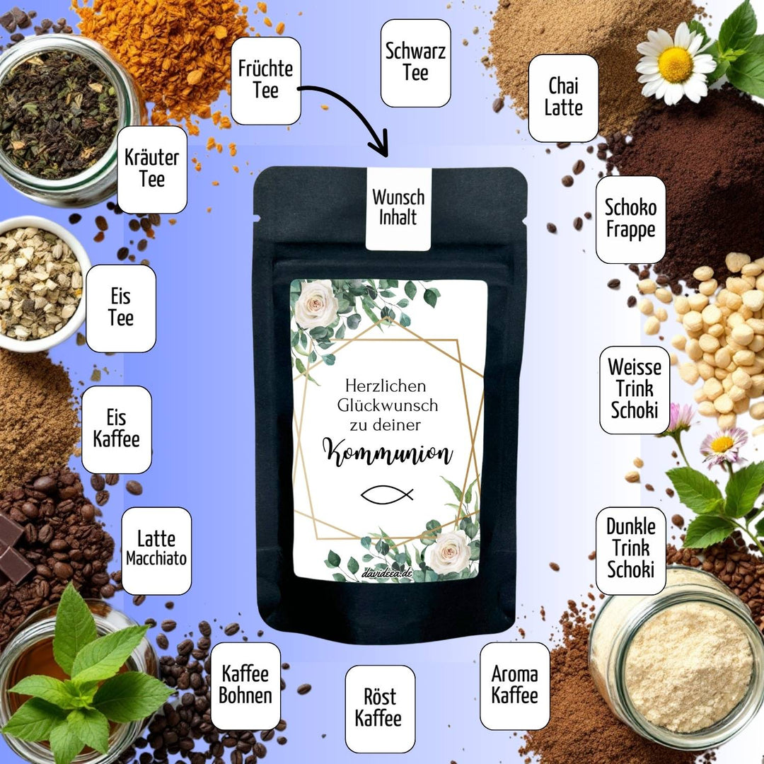 Herzlichen Glückwunsch zur Kommunion (bunt)