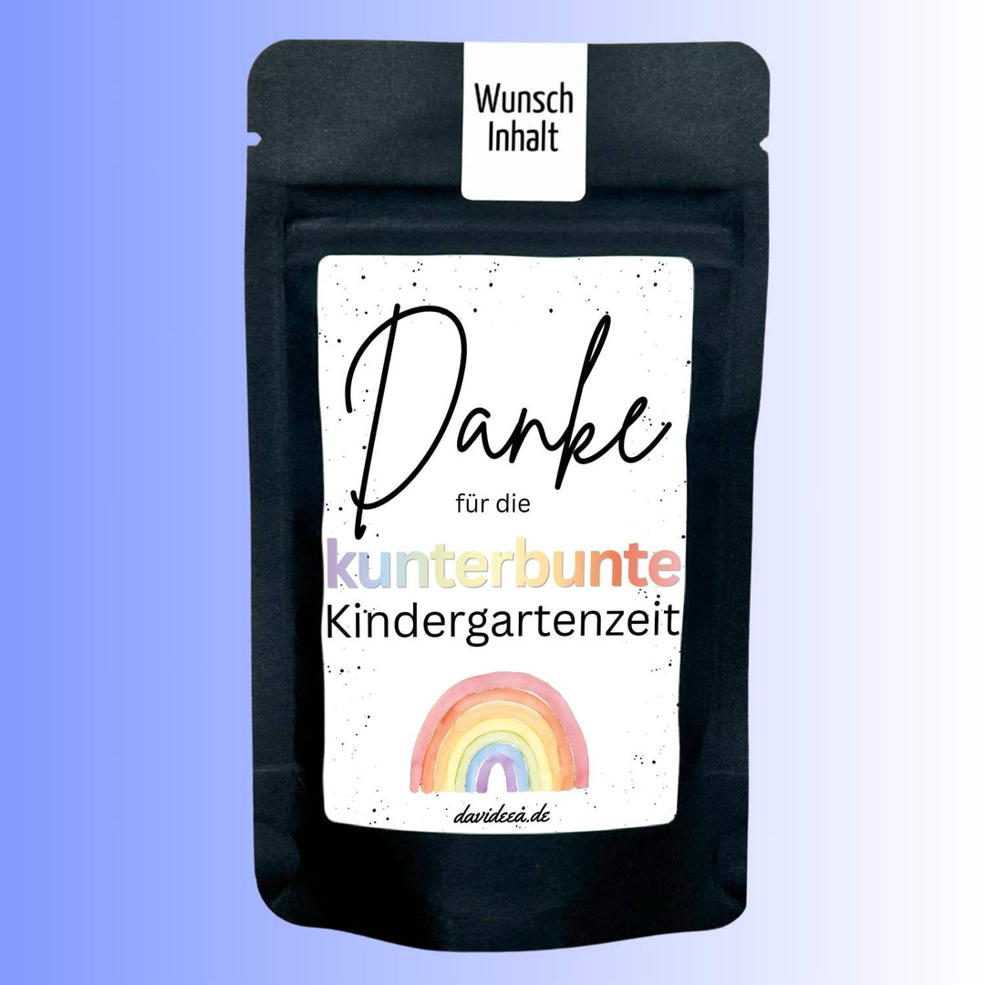 Danke für die kunterbunte Kindergartenzeit (bunt)