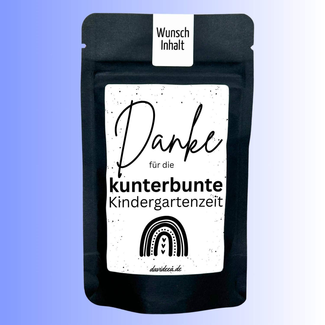 Danke für die kunterbunte Kindergartenzeit (sw)