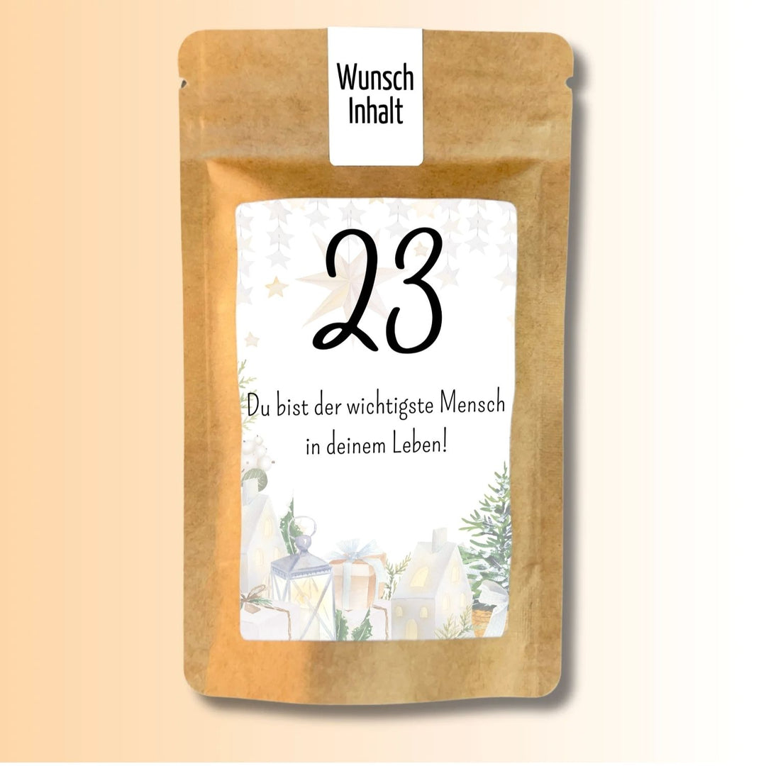 Adventskalender Version Sprüche Tütchen Nr. 23