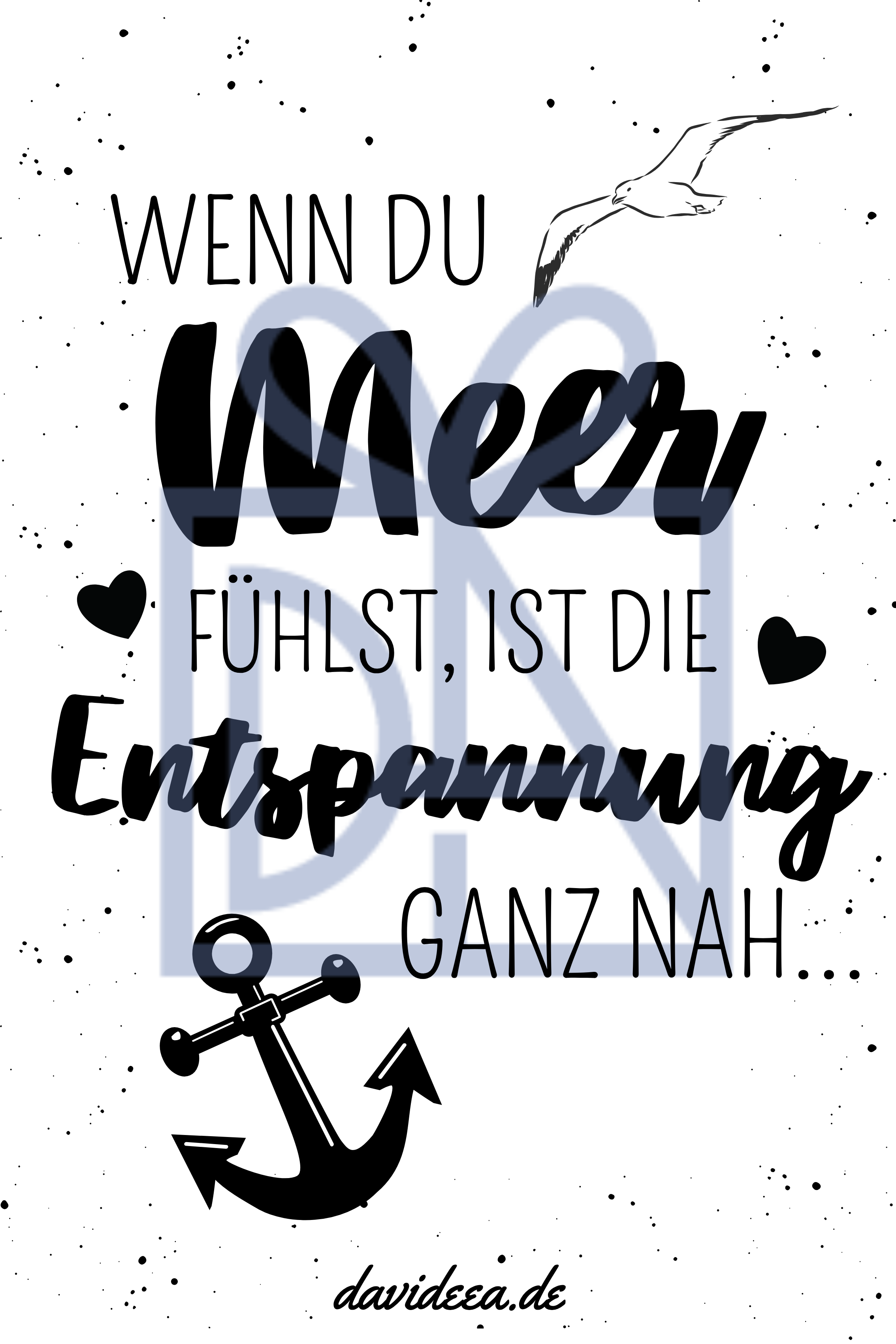 Wenn du Meer fühlst, ist die Entspannung ganz nah