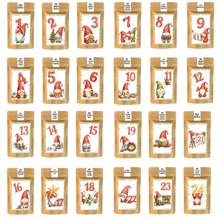 Adventskalender "Tee/Kakao" 2026 Version Wichtel