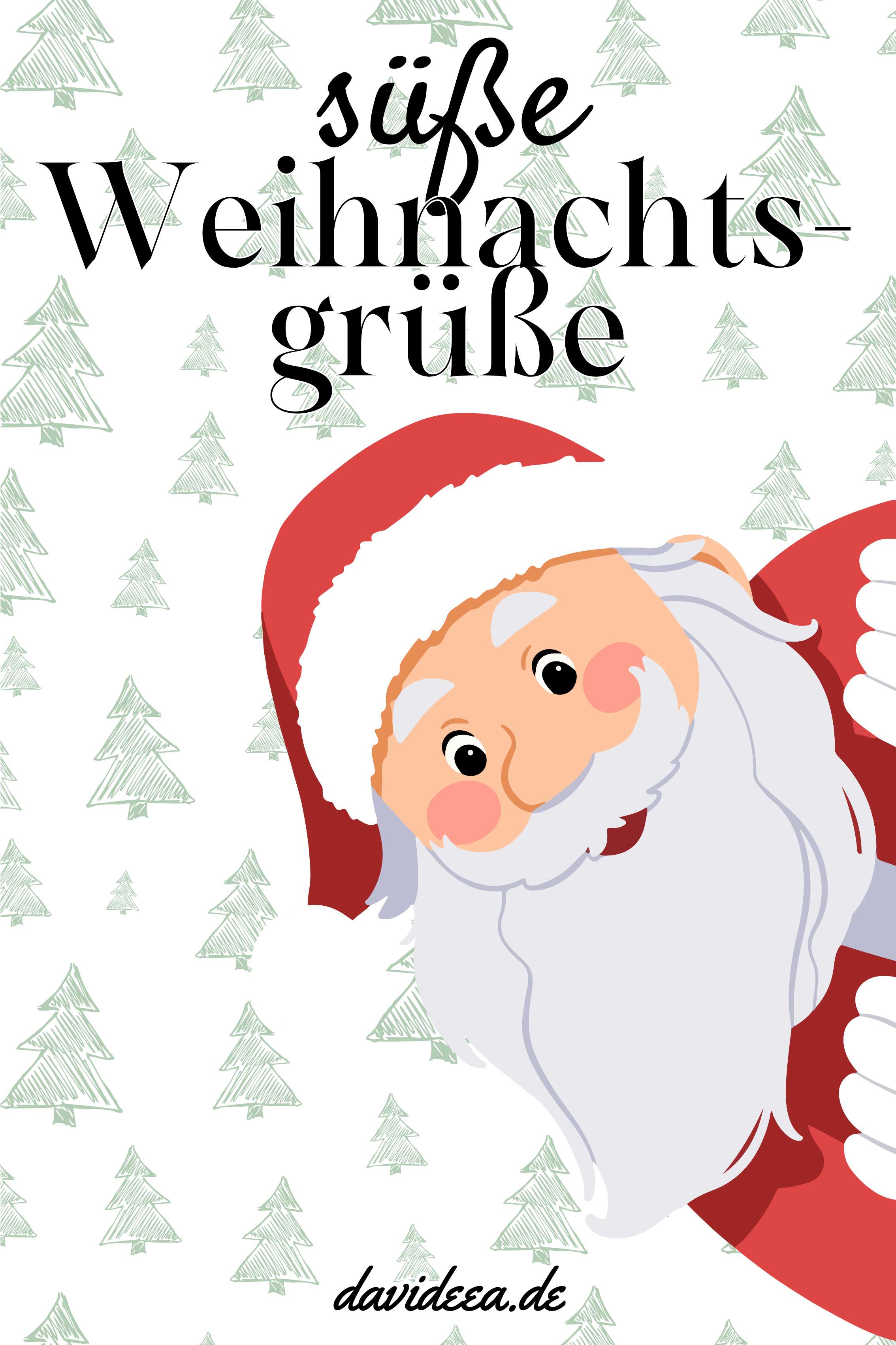 süße Weihnachtsgrüße