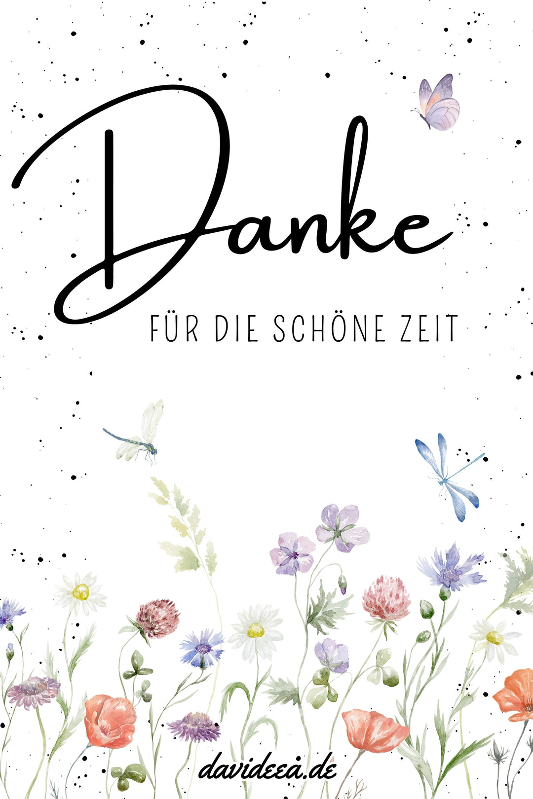 Danke für die schöne Zeit! (5er Set)