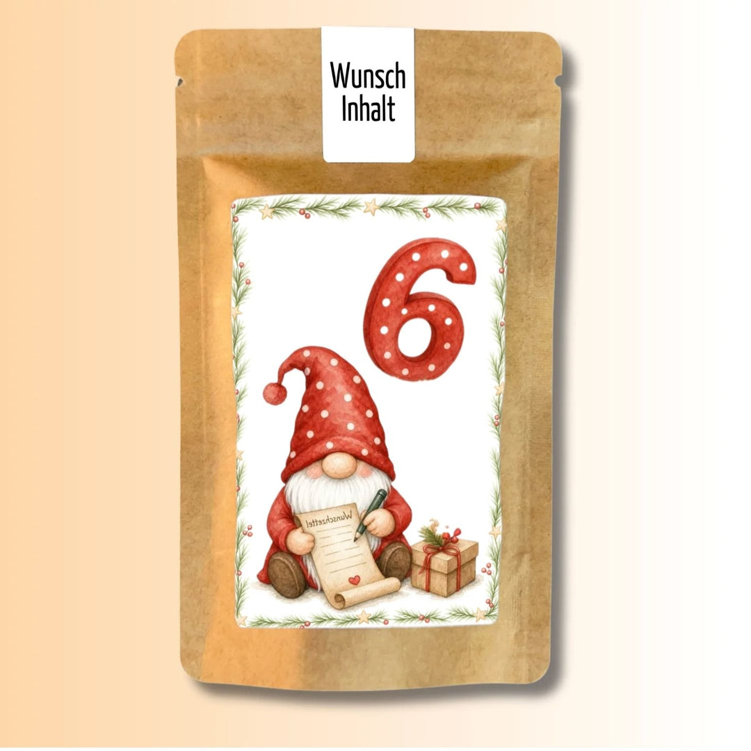 Adventskalender Version Wichtel Tütchen Nr. 6