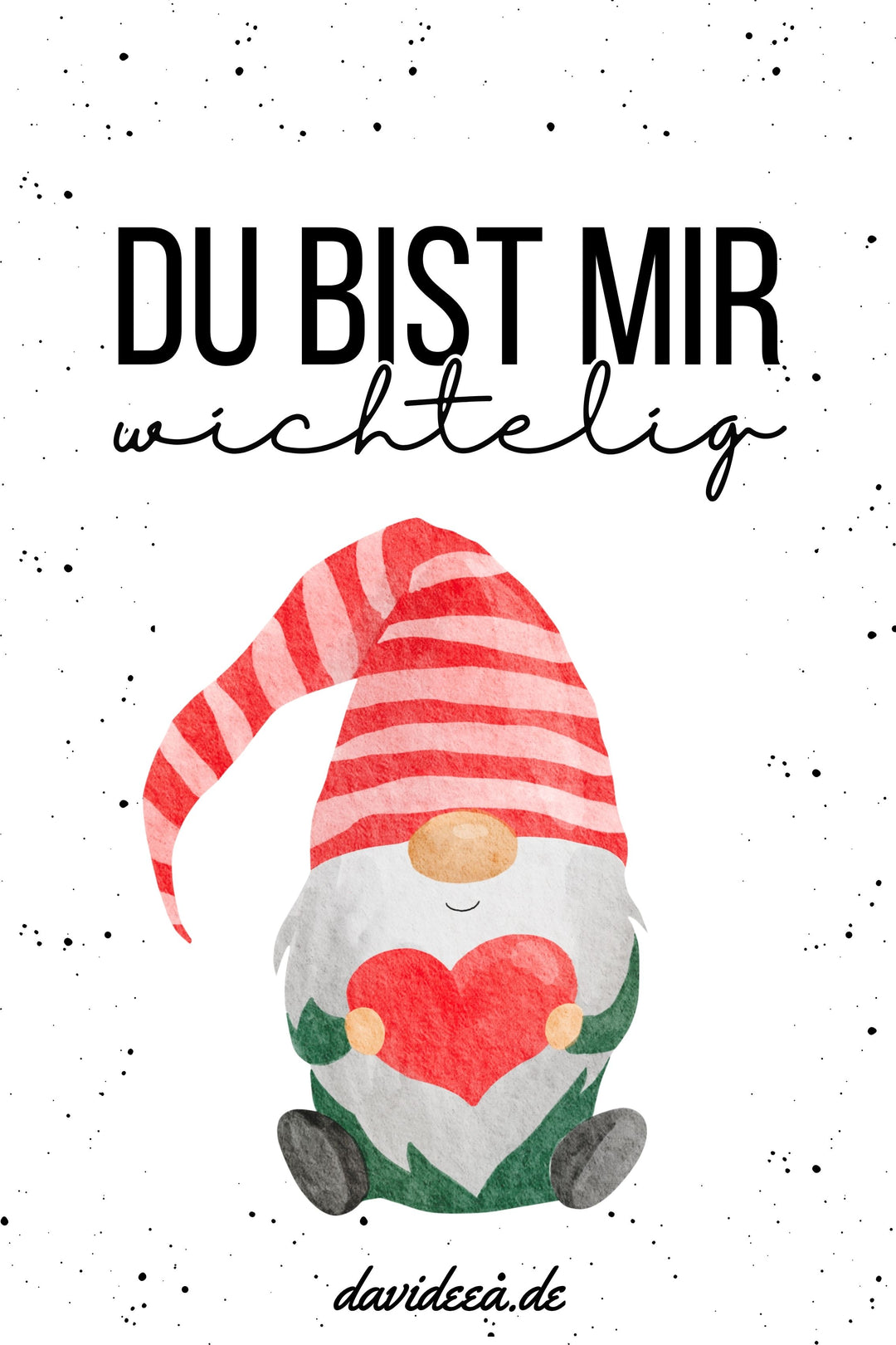 Du bist mir wichtelig (5er Set)