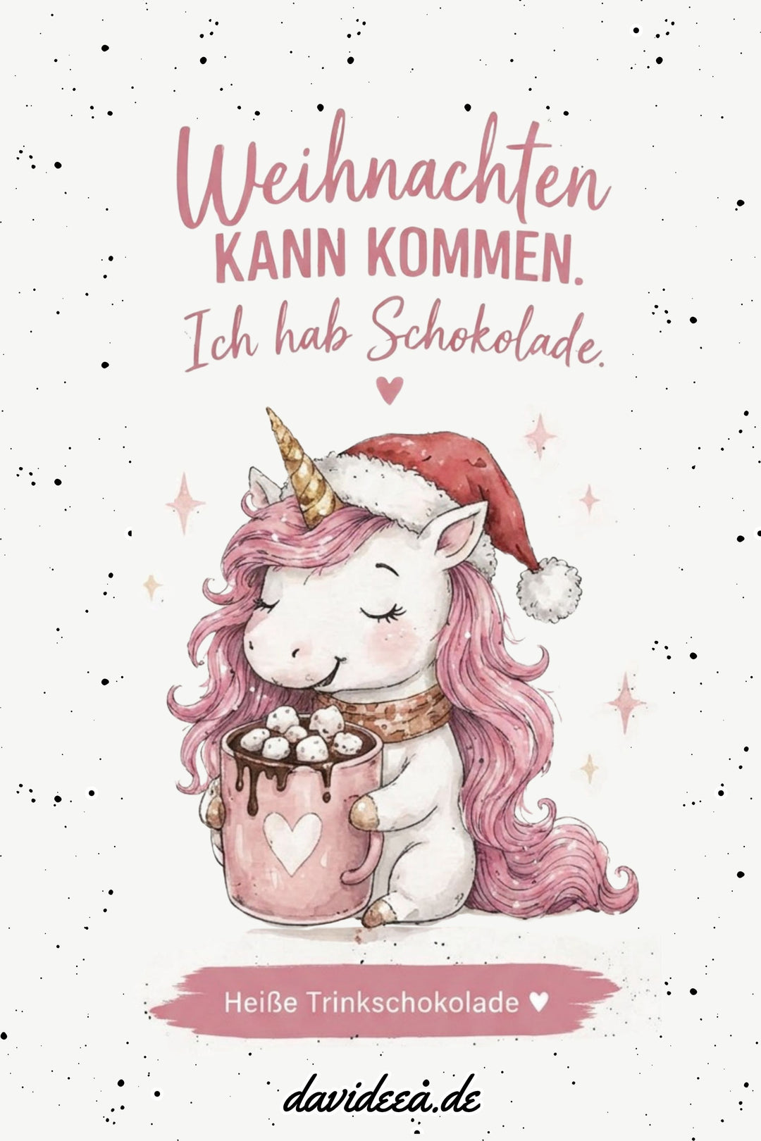 Weihnachten kann kommen - Ich hab Schokolade (5er Set)