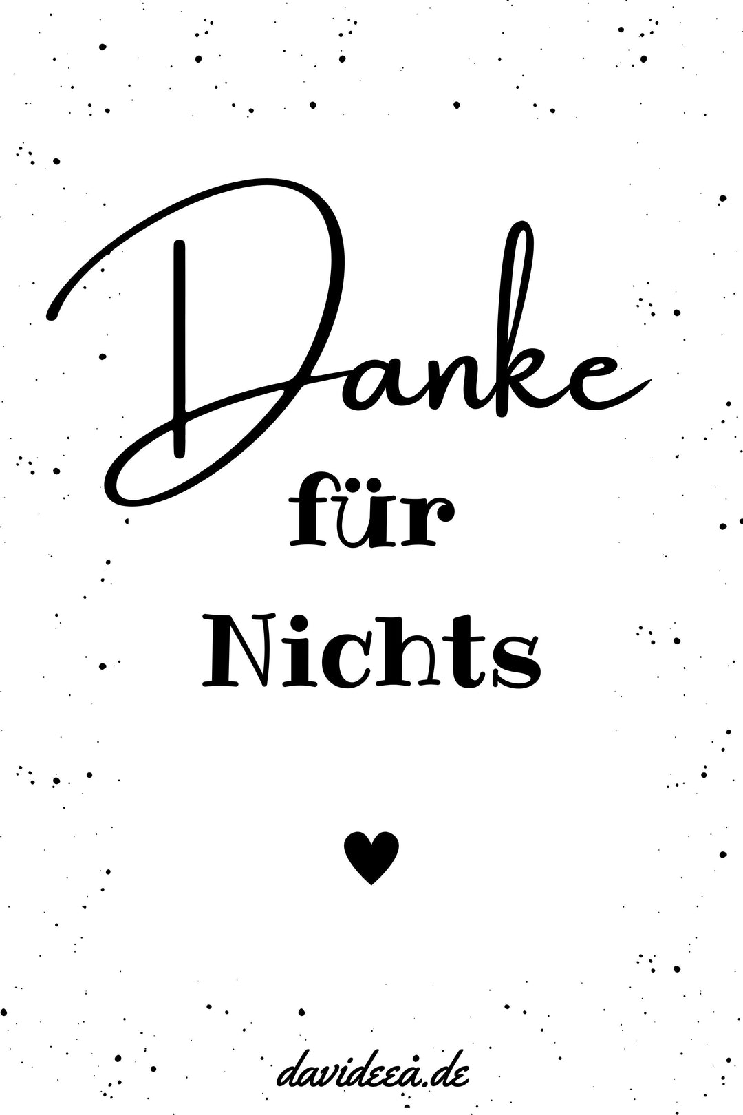 Danke für Nichts (5er Pack)