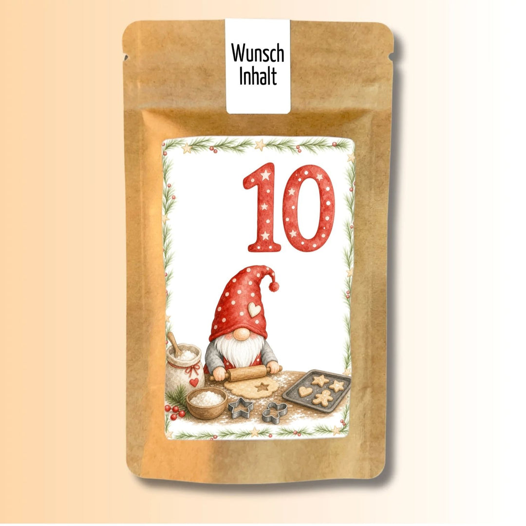 Adventskalender Version Wichtel Tütchen Nr. 10