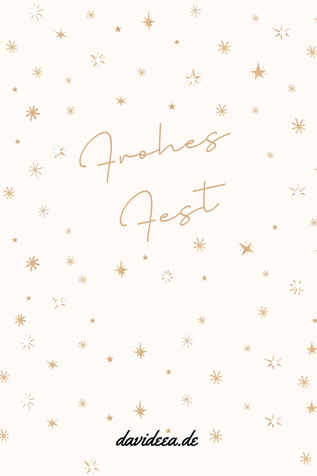 Frohes Fest (Sterne) (5er Set)