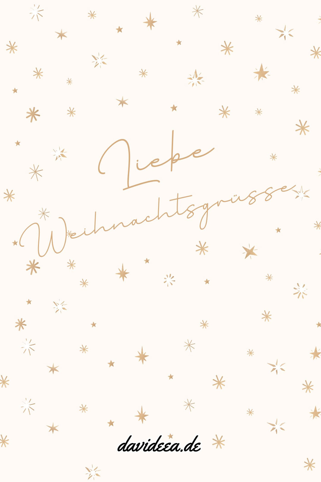 Liebe Weihnachtsgrüsse (Sterne) (5er Set)