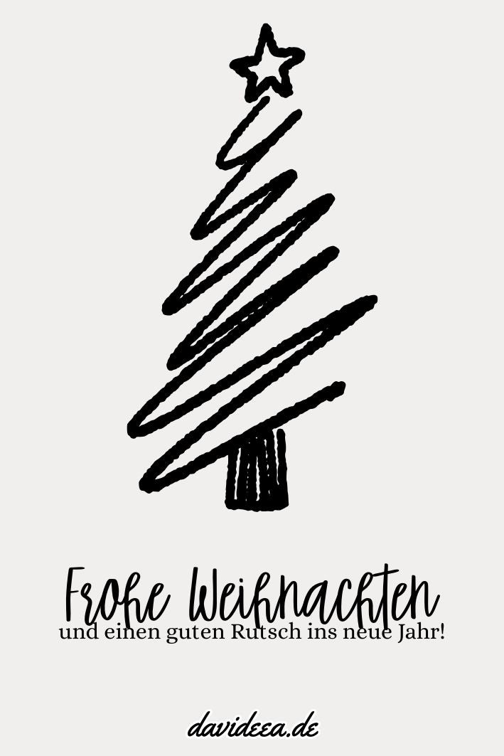 Frohe Weihnachten (modern) (5er Set)