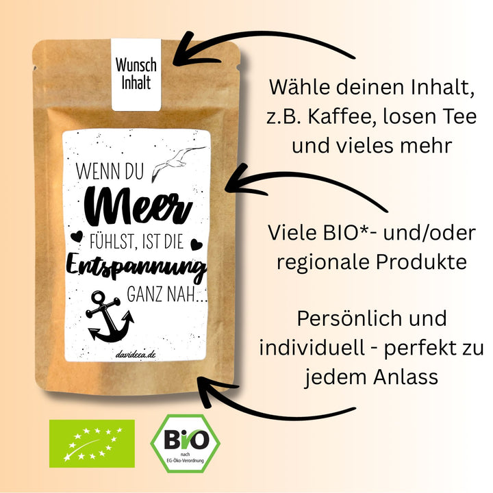 Wenn du Meer fühlst, ist die Entspannung ganz nah
