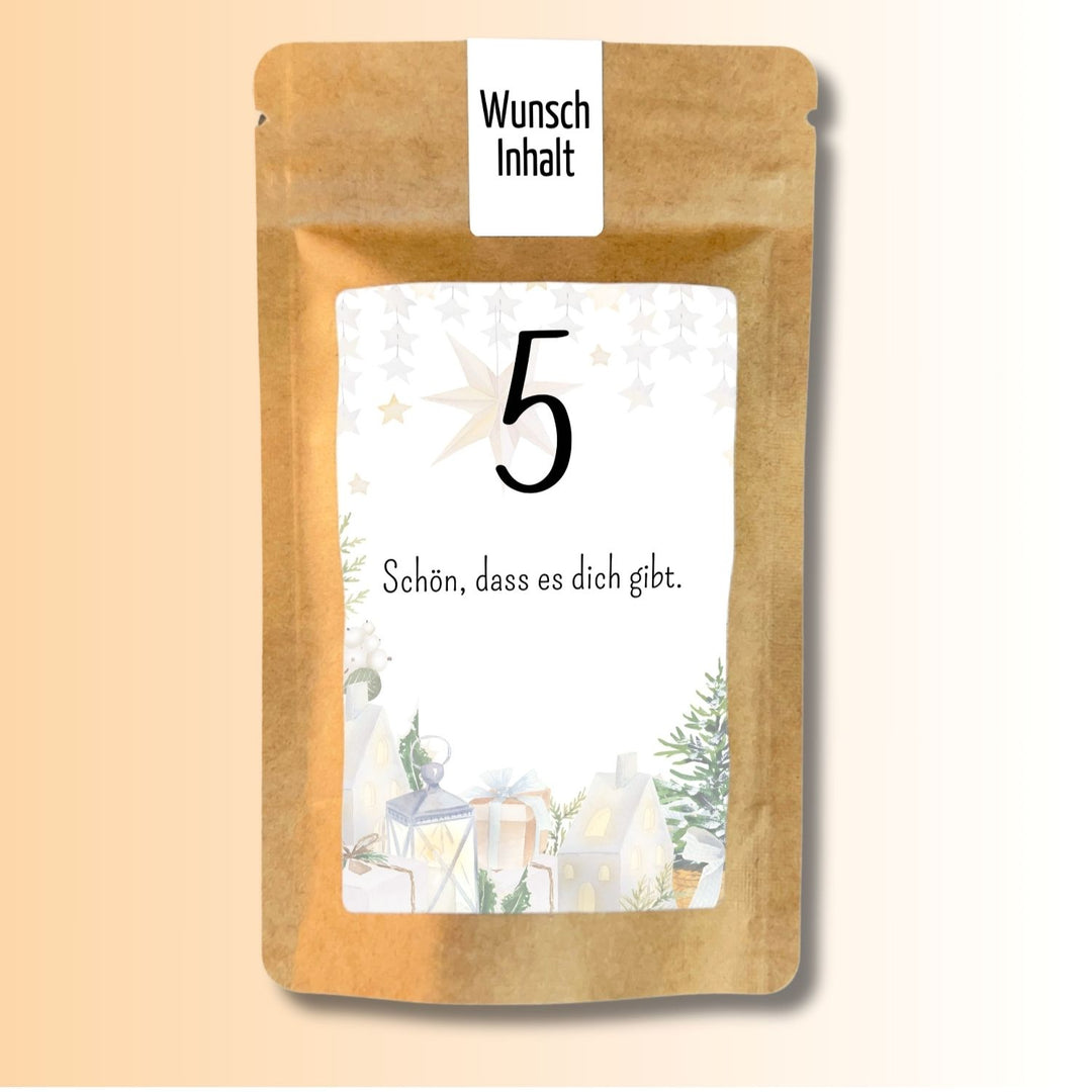 Adventskalender Version Sprüche Tütchen Nr. 5