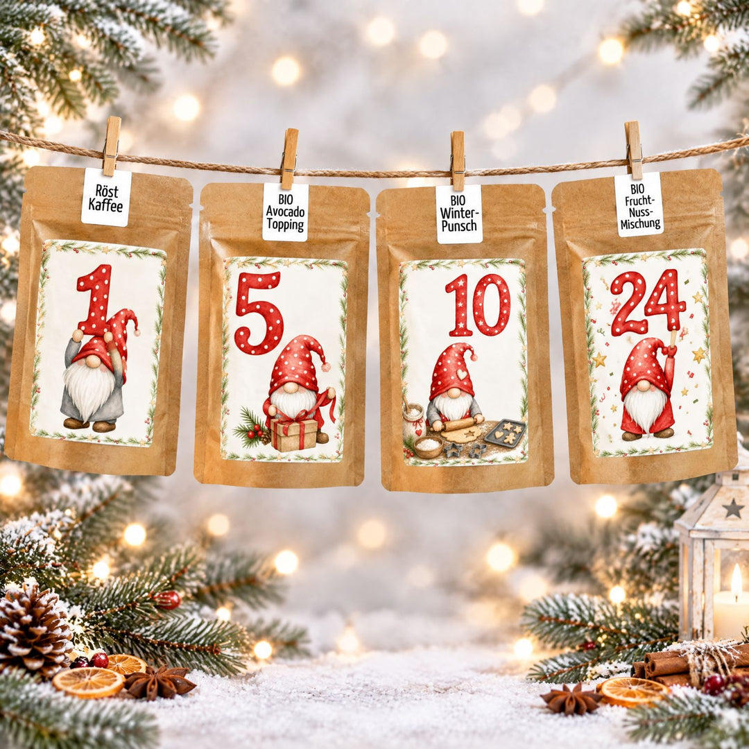 Adventskalender "Tee/Kakao" 2026 Version Wichtel