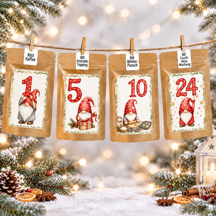 Adventskalender "Tee/Kakao" 2026 Version Wichtel
