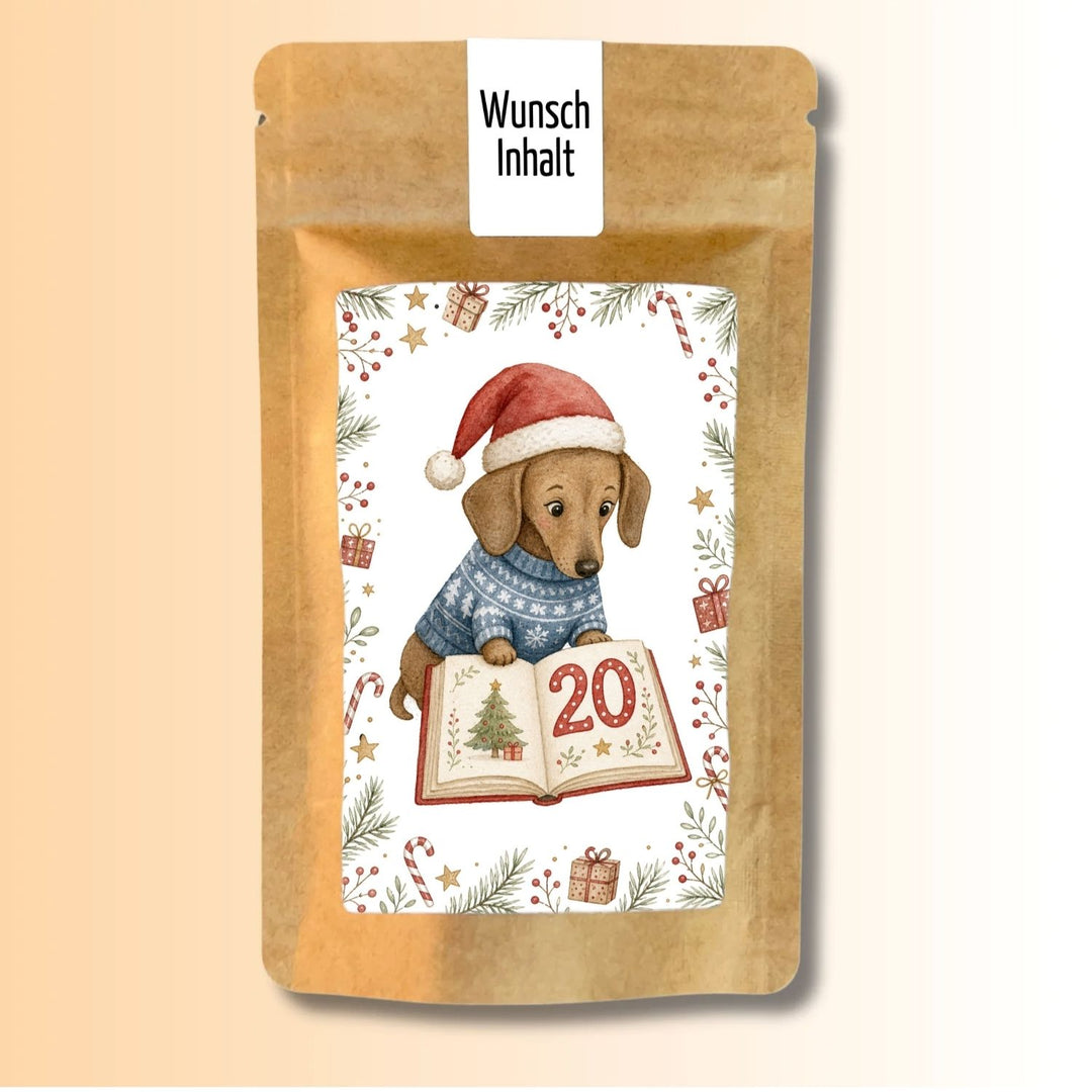 Adventskalender Version Dackel Tütchen Nr. 20