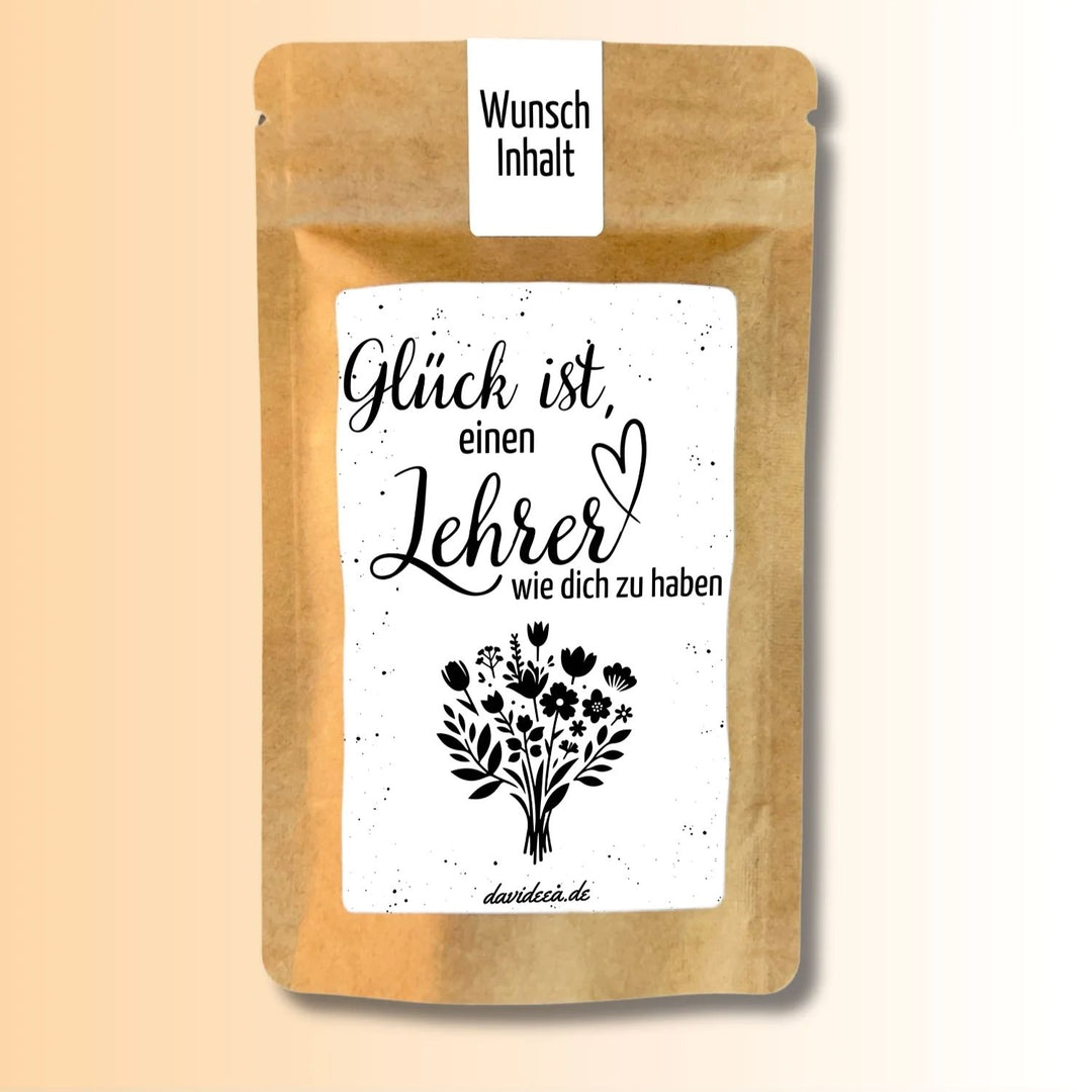 Glück ist, einen Lehrer wie dich zu haben! (sw)