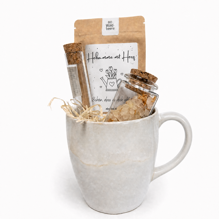 Geschenkset "Hebamme mit Herz"