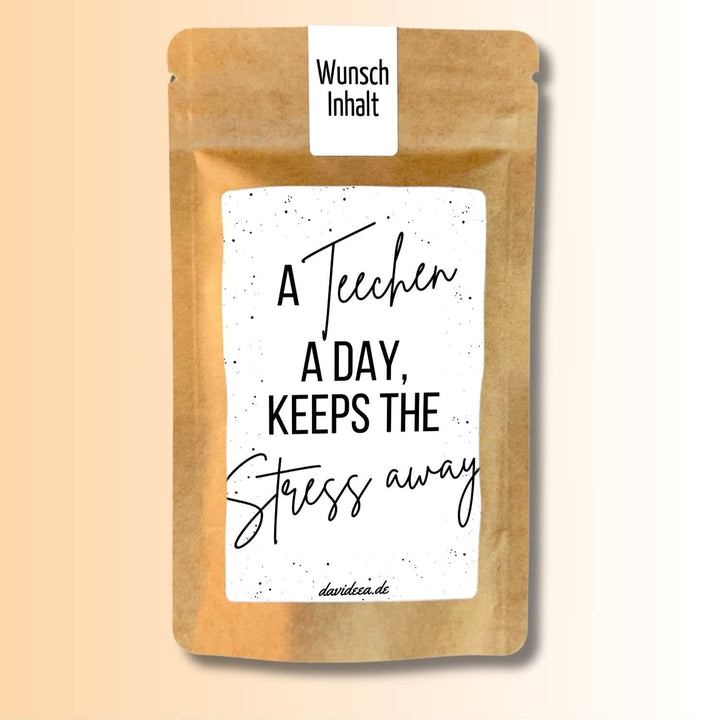 A Teechen a Day, Keeps the Stress away Tütchen Mein Shop 