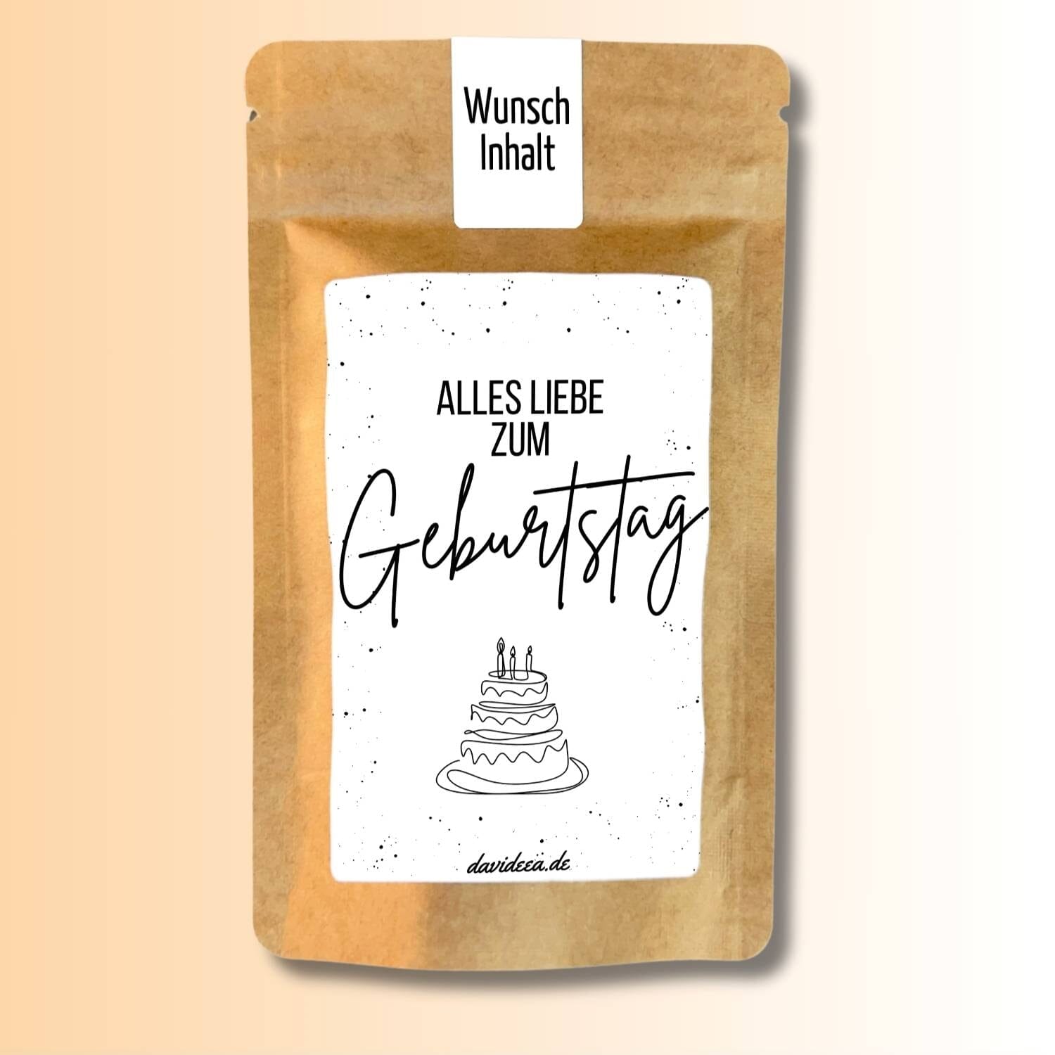 Alles Liebe zum Geburtstag Tütchen Mein Shop 