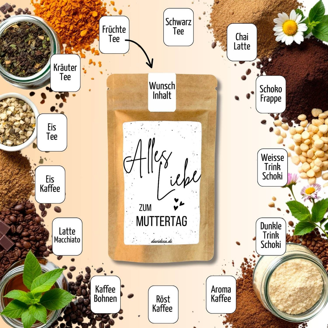 Alles Liebe zum Muttertag Tütchen Mein Shop