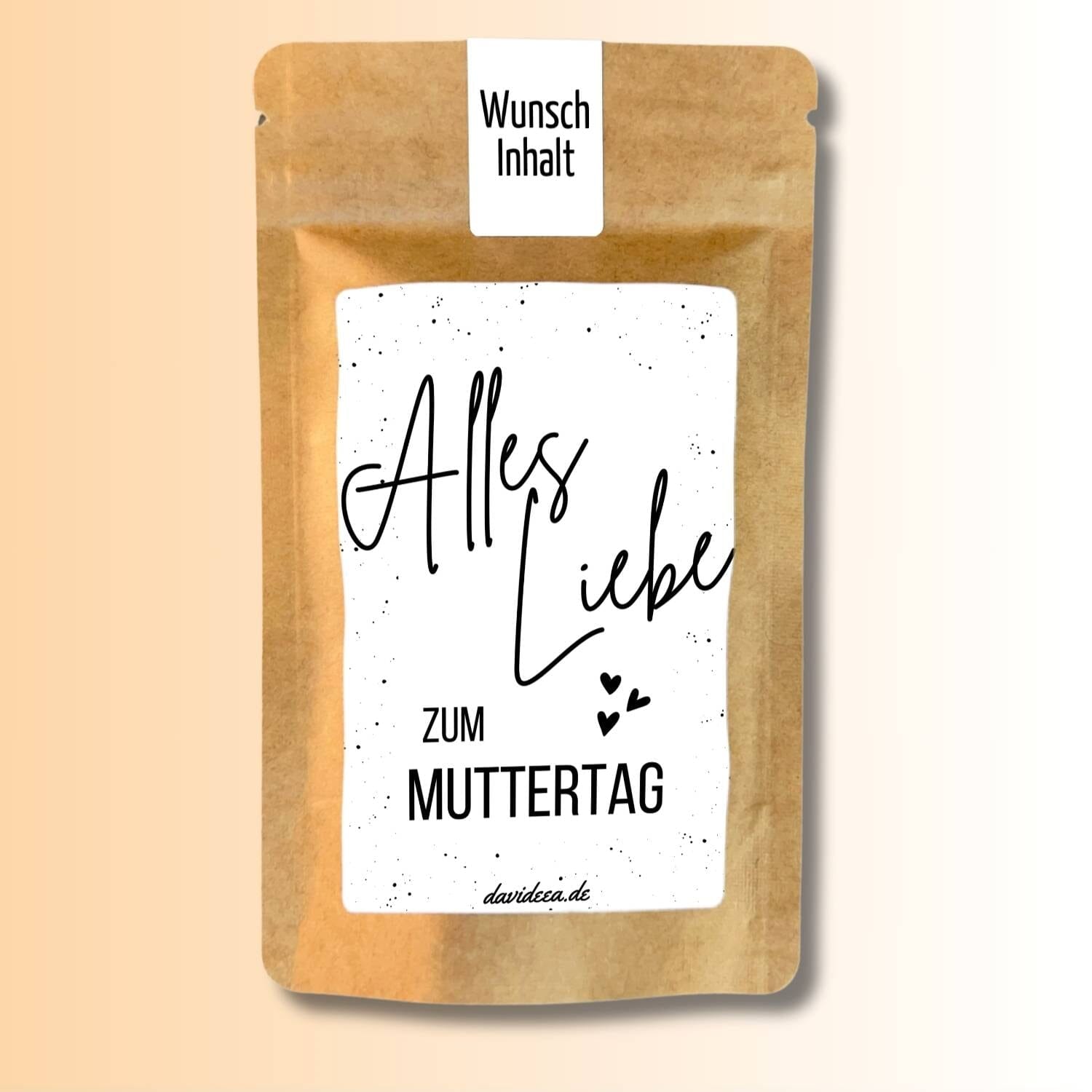 Alles Liebe zum Muttertag Tütchen Mein Shop 