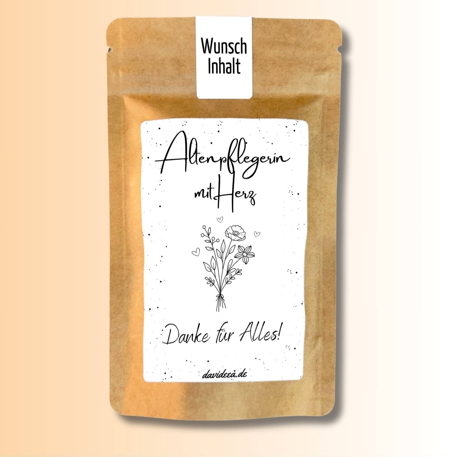 Altenpflegerin mit Herz Tütchen Mein Shop 