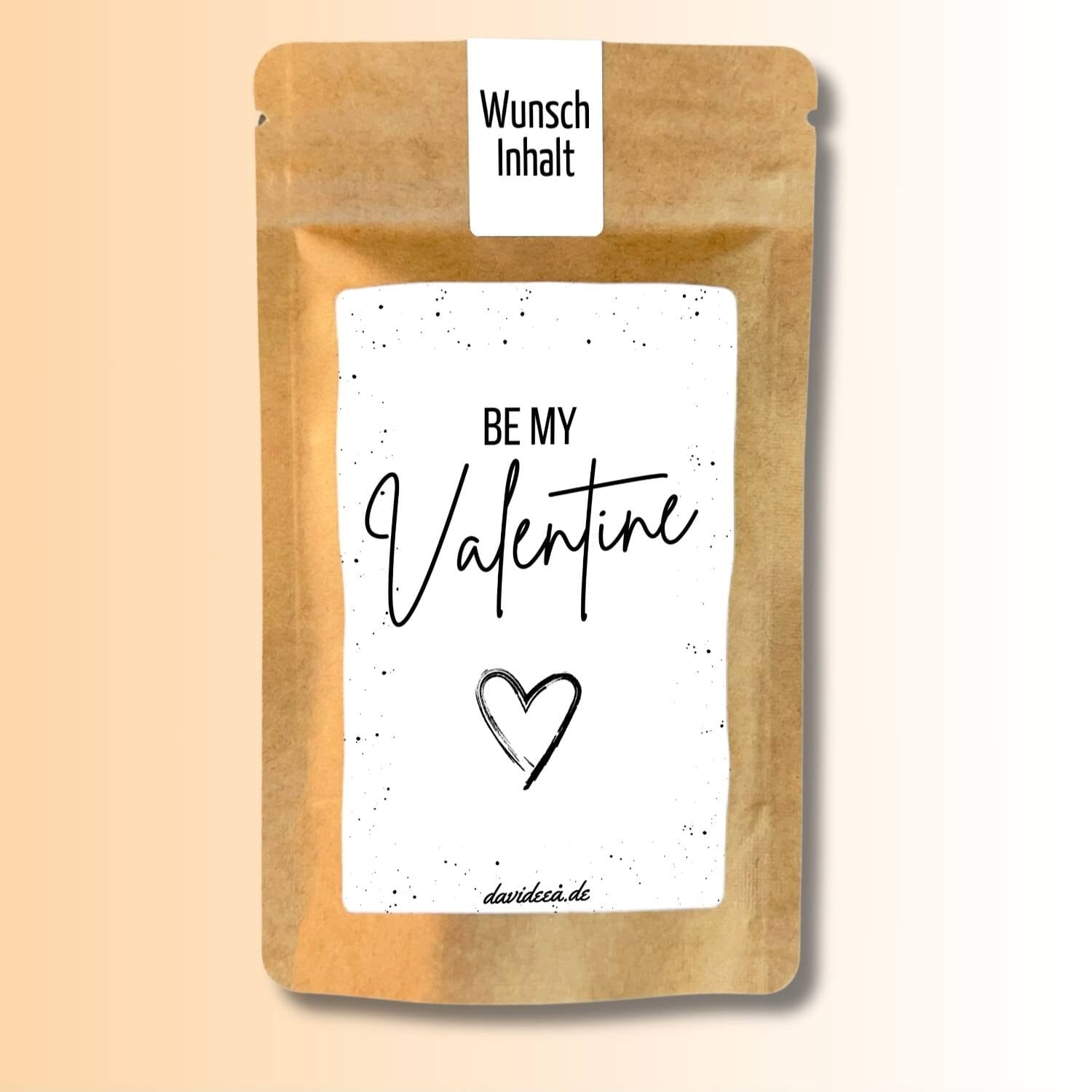BE MY Valentine Tütchen Mein Shop 