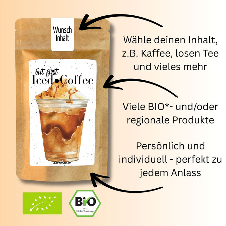 But First, Iced Coffee 8 (bunt) Tütchen Mein Shop 