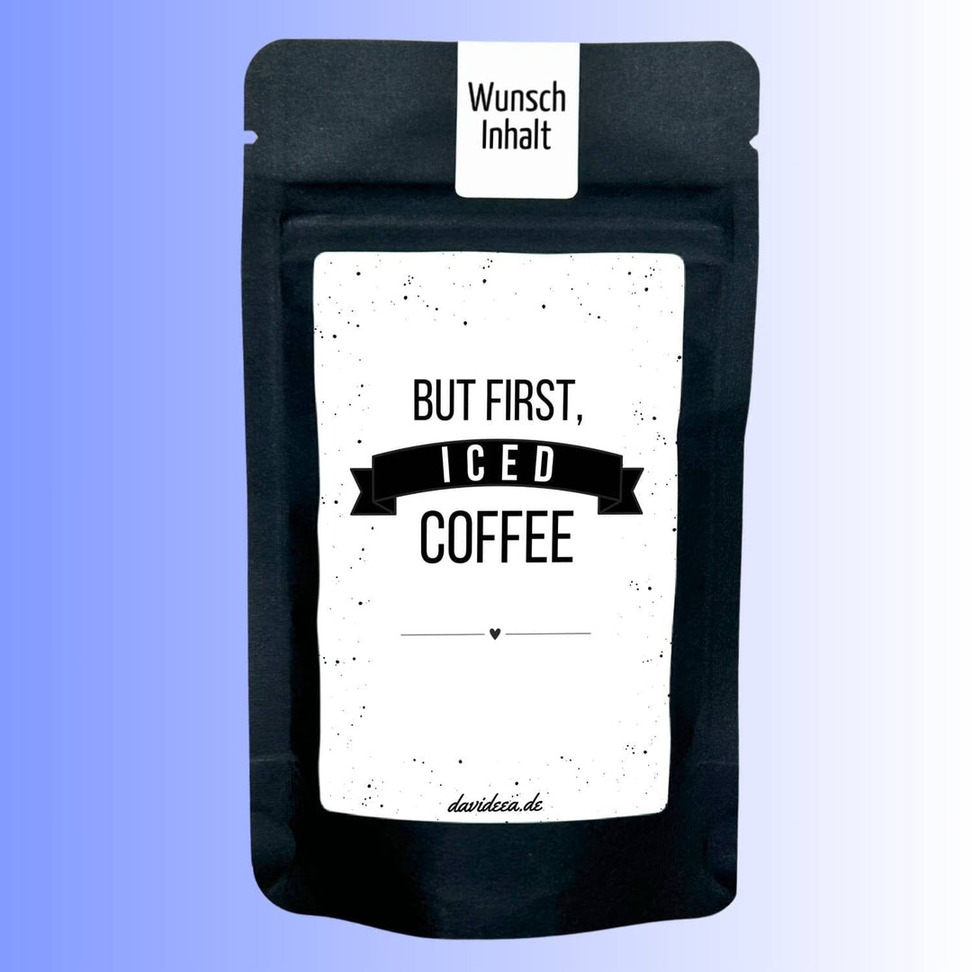 But first Iced Coffee Tütchen Mein Shop 