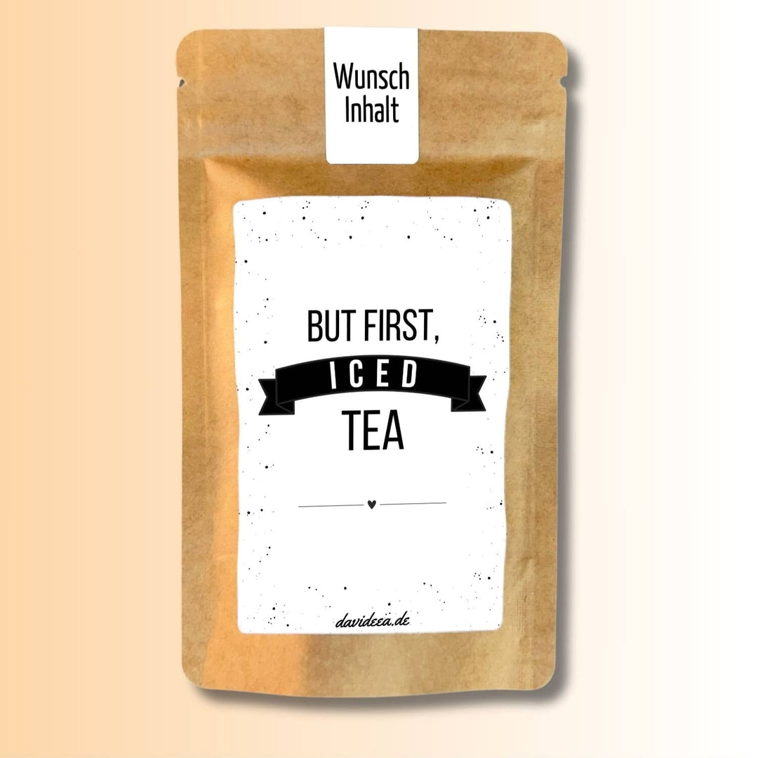 But First, Iced Tea Tütchen Mein Shop 