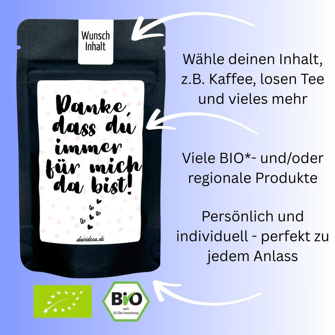 Danke, dass du immer für mich da bist Tütchen Mein Shop 