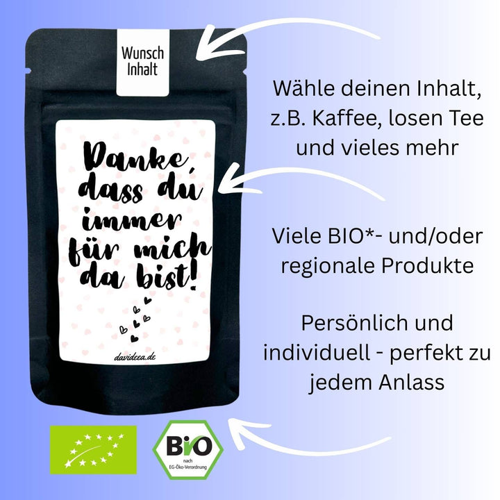 Danke, dass du immer für mich da bist Tütchen Mein Shop 