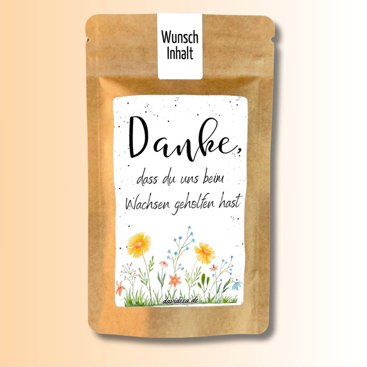 Danke, dass du UNS beim Wachsen geholfen hast (bunt) Tütchen Mein Shop 