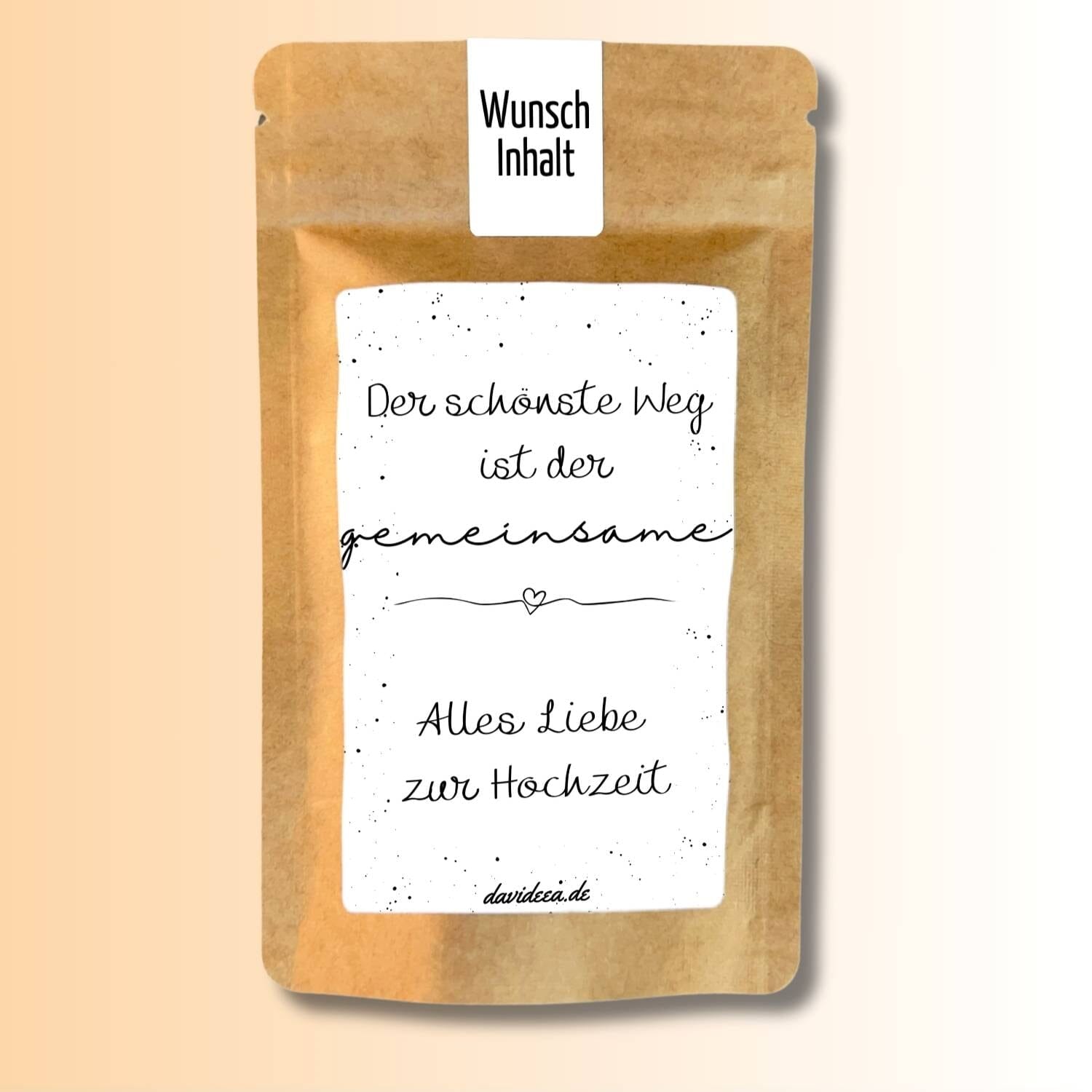 Der schönste Weg ist der gemeinsame Tütchen Mein Shop 
