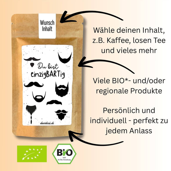 Du bist einzigBARTig Tütchen Mein Shop 