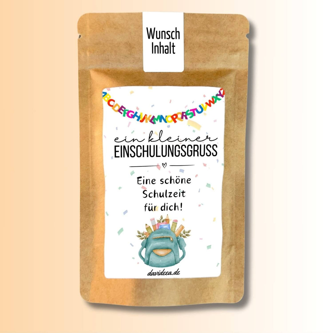 ein kleiner Einschulungsgruss Tütchen Mein Shop 