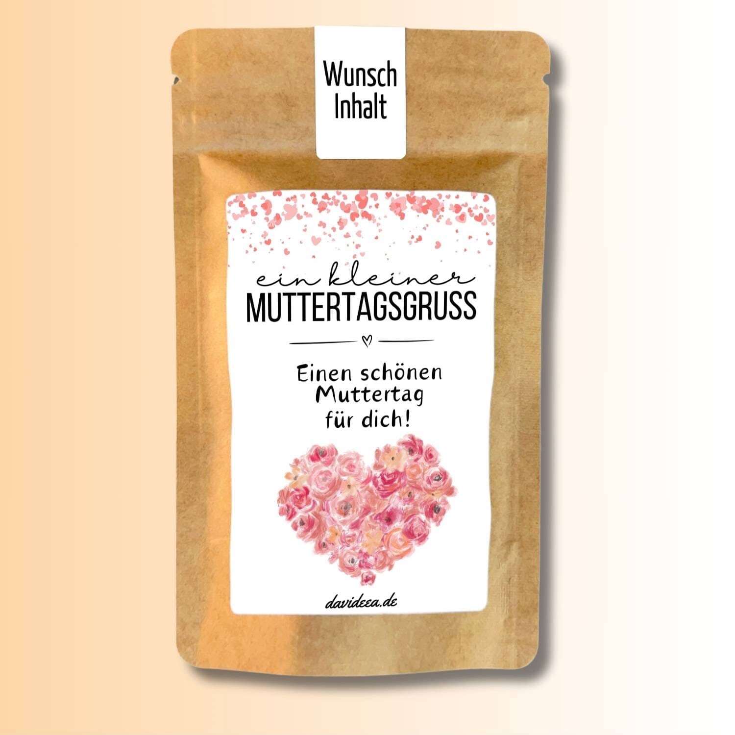 ein kleiner Muttertagsgruss (bunt) Tütchen Mein Shop 
