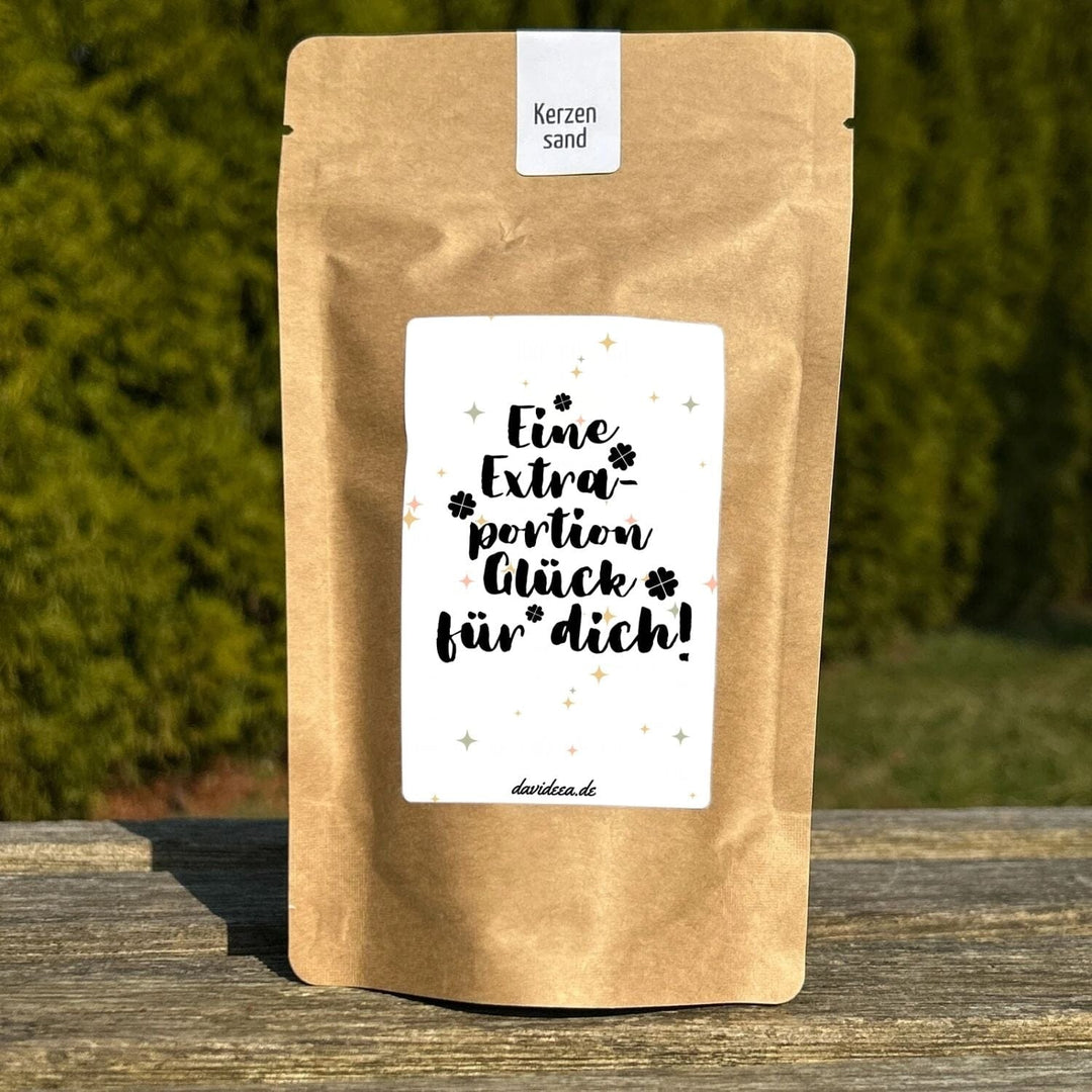 Eine Extra-Portion Glück für dich Kerzensand Davideea