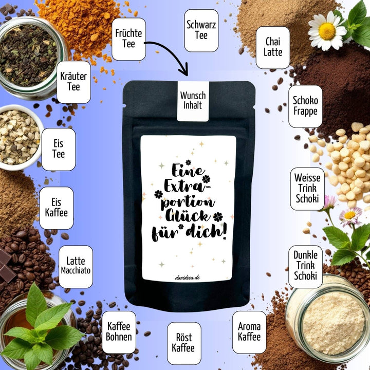 Eine Extraportion Glück für dich Tütchen Mein Shop 