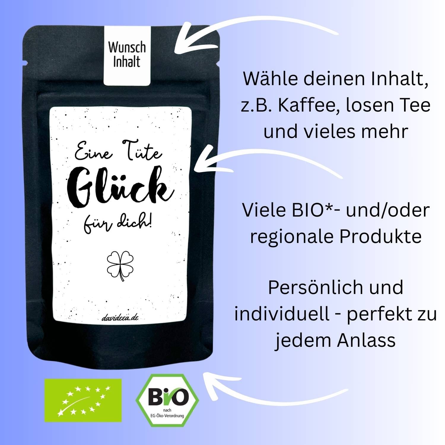 Eine Tüte Glück Tütchen Mein Shop 